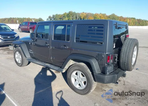 2017 Jeep Wrangler Unlimited Sport 4X4 from USA, damaged, VIN 1C4BJWDG2HL549631